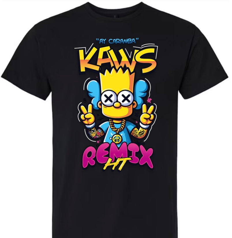 Bart Simpson Kaws Tee