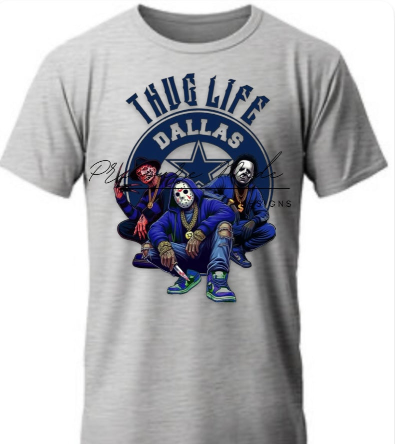 Cowboys Thug Life Tee
