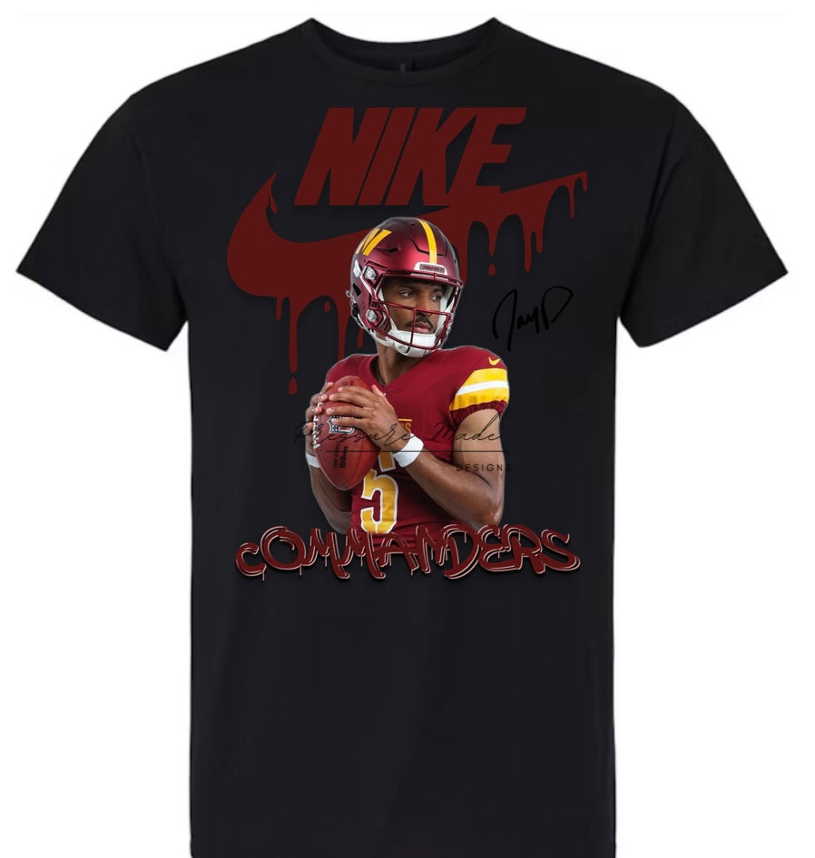 Jayden Daniels Commanders Tee