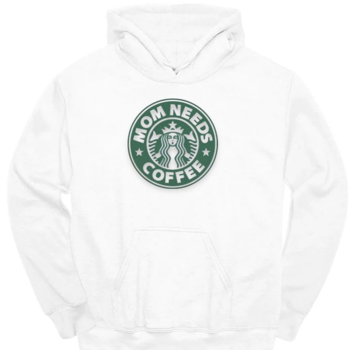 Mom Needs Coffee Hoodie